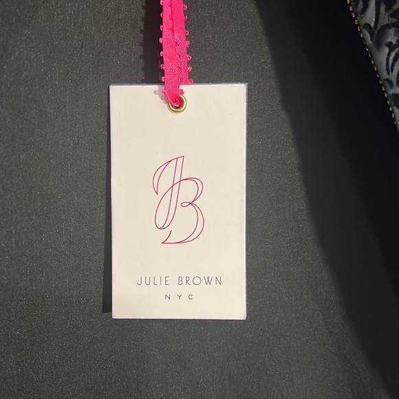 Julie Brown NYC bowtie black damask tuxedo pant 2-NWT - Picture 8 of 11